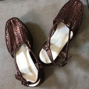 Stephane Kelian bronze sandals, bought in Paris!